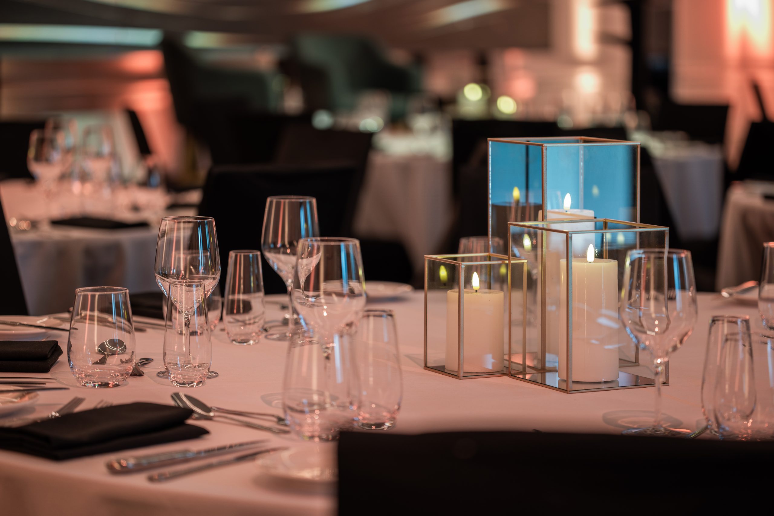 Novotel Sunshine Coast Resort, Mudjimba Room Night, Banquet set up